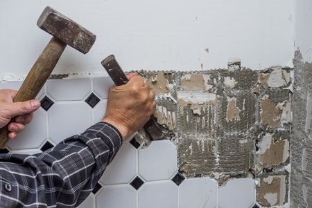 демонтаж на плочки