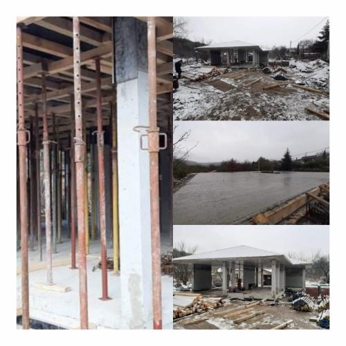 колаж основи строеж къща от varna sea build