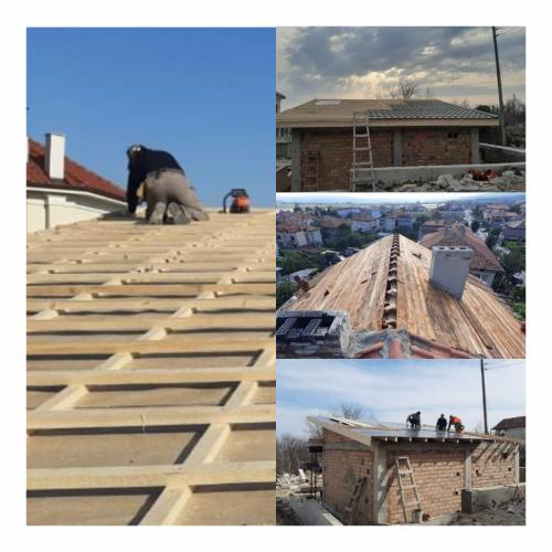 строеж на покрив на къща от varna sea build