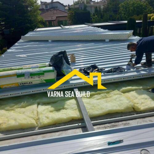 varna sea build метален покрив