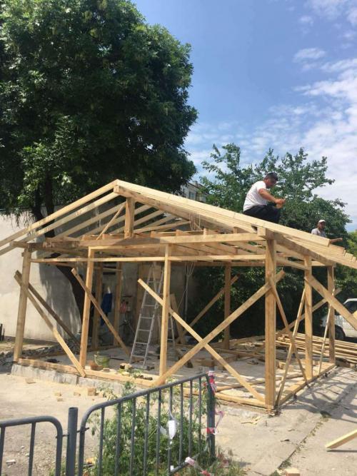 Дървено скеле на къща от varna sea build