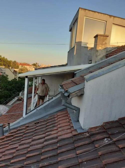 Метален навес от varna sea build