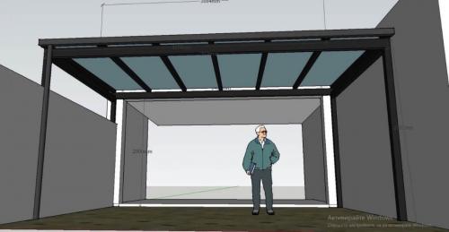 Проект на метален покрив от varna sea build